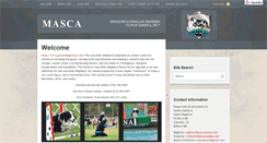 Desktop Screenshot of mascaonline.com